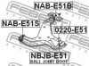 FEBEST NAB-E51B Control Arm-/Trailing Arm Bush